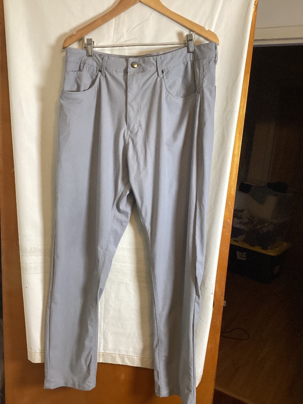 Hudson& Barrow performance pants SZ 38x32 chino daily wear work straight leg